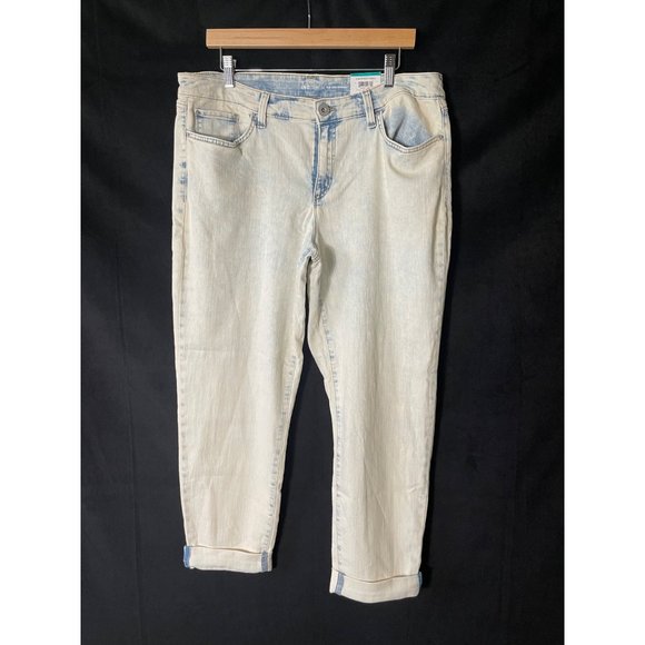 INC Denim Mid Rise Straight - Picture 1 of 12